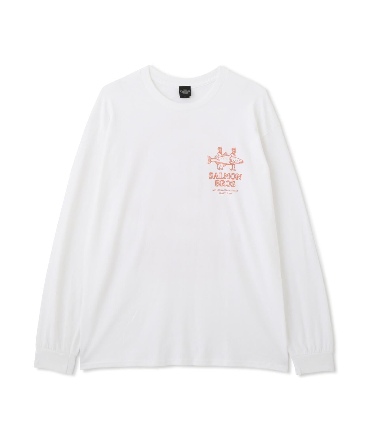 MANASTASH CiTee L/S SALMON 長袖T恤