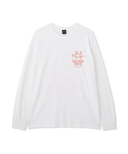 MANASTASH CiTee L/S SALMON 長袖T恤