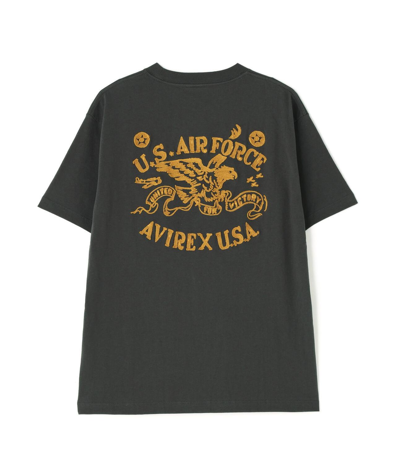 CHAIN STITCH EMBROIDERY T-SHIRT T恤