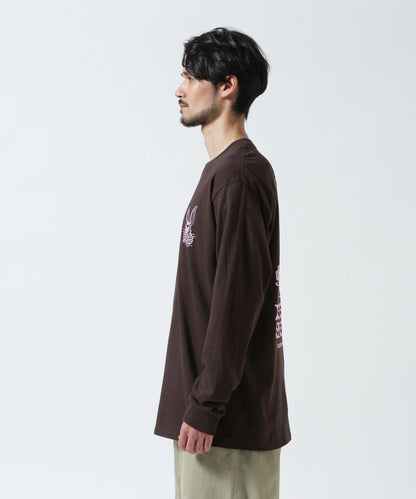 MANASTASH CiTee L/S RABBIT 城市風兔子印花長袖T恤