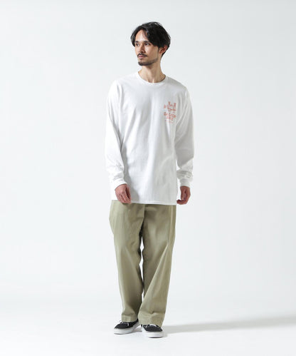 MANASTASH CiTee L/S SALMON 長袖T恤