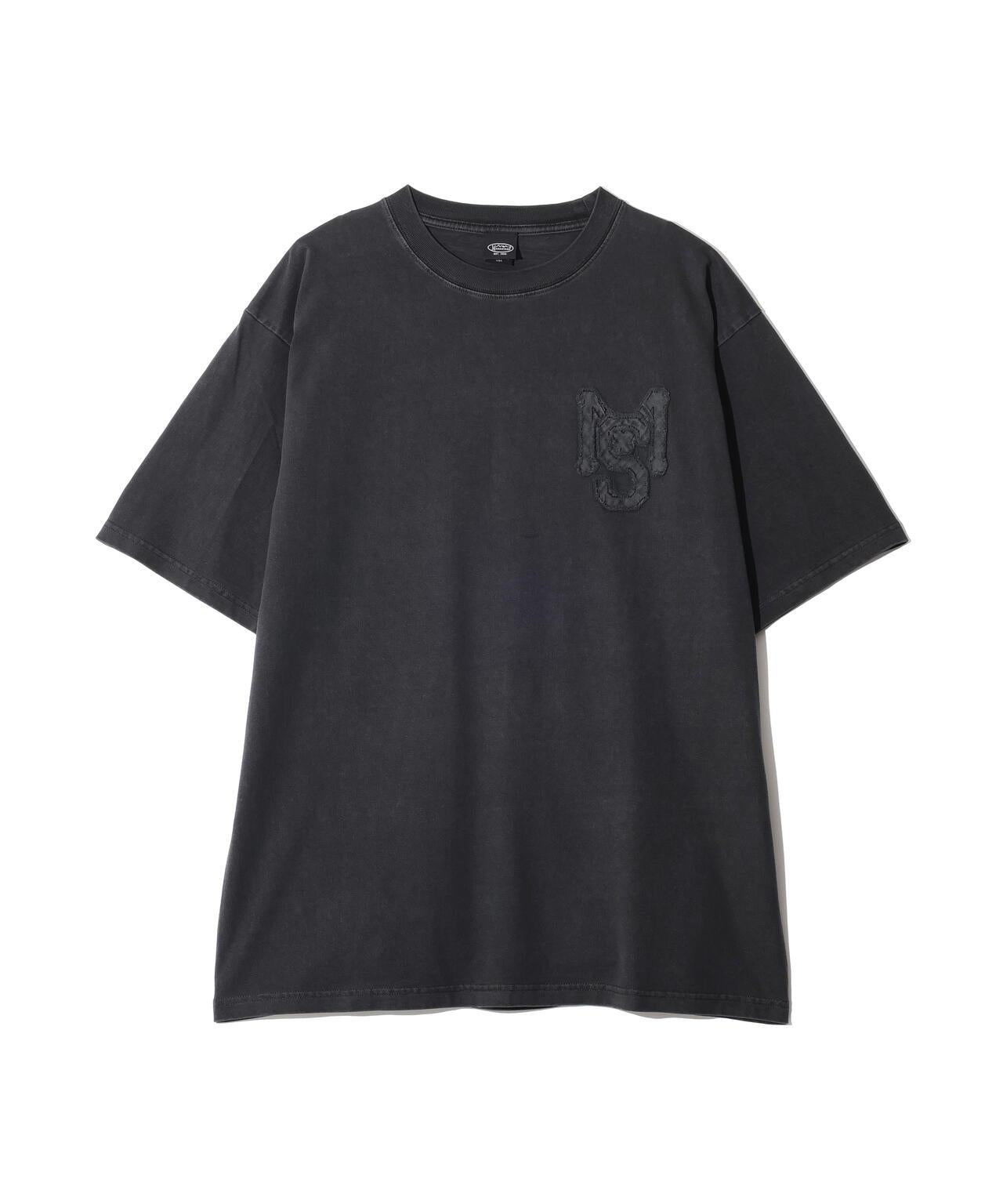 MANASTASH マナスタッシュ PUMICE TEE RAW EDGE LOGO 毛邊Logo設計 T恤