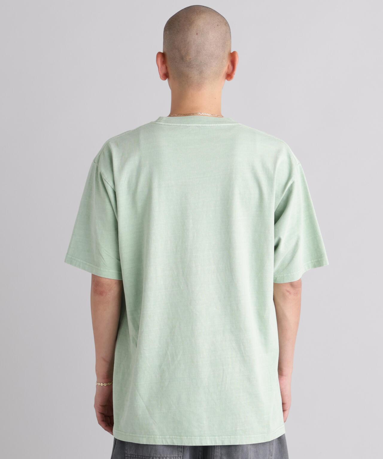 MANASTASH PUMICE TEE NEON SIGN 印花T恤