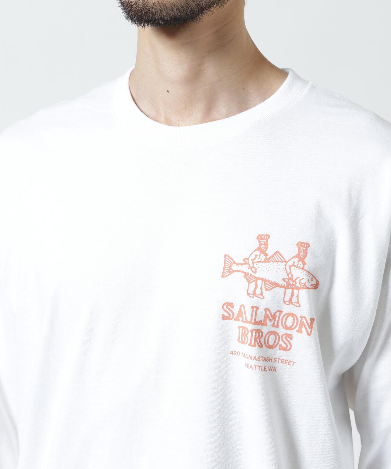 MANASTASH CiTee L/S SALMON 長袖T恤