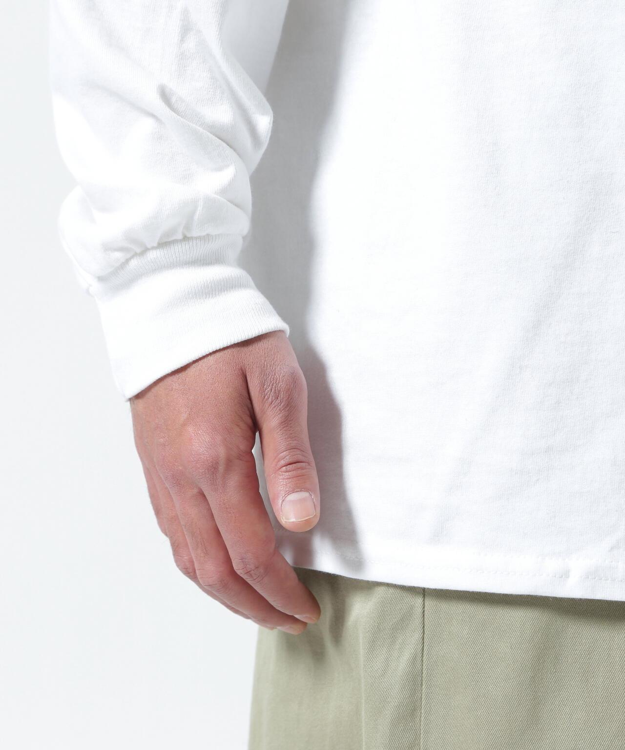 MANASTASH CiTee L/S SALMON 長袖T恤