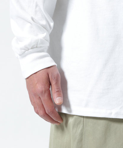 MANASTASH CiTee L/S SALMON 長袖T恤