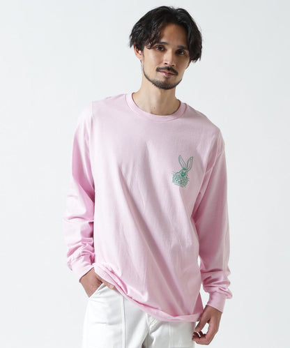 MANASTASH CiTee L/S RABBIT 城市風兔子印花長袖T恤