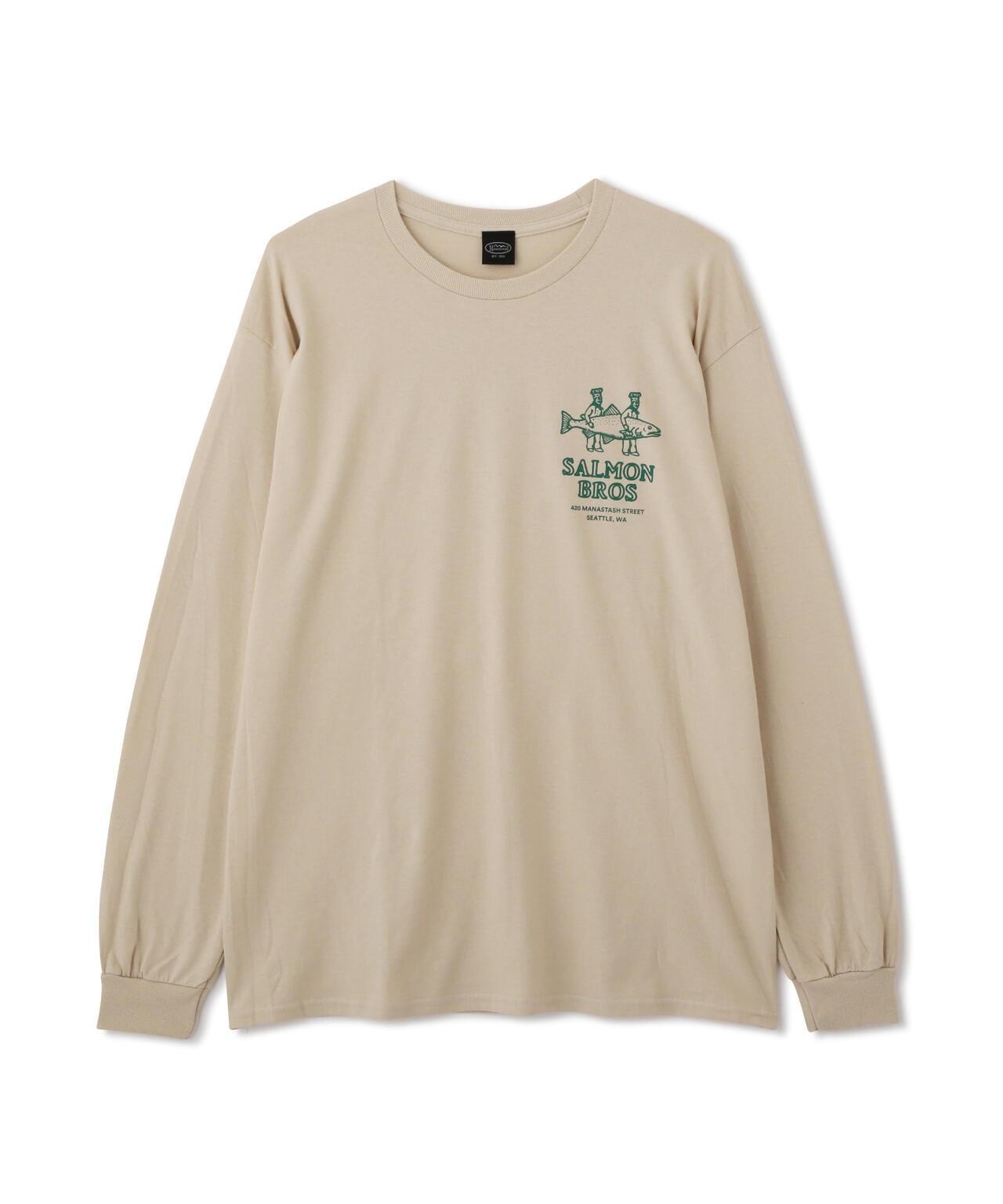 MANASTASH CiTee L/S SALMON 長袖T恤