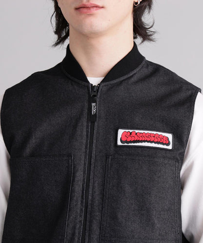 MANASTASH マナスタッシュ PATCHED LOGO WORK VEST 馬甲