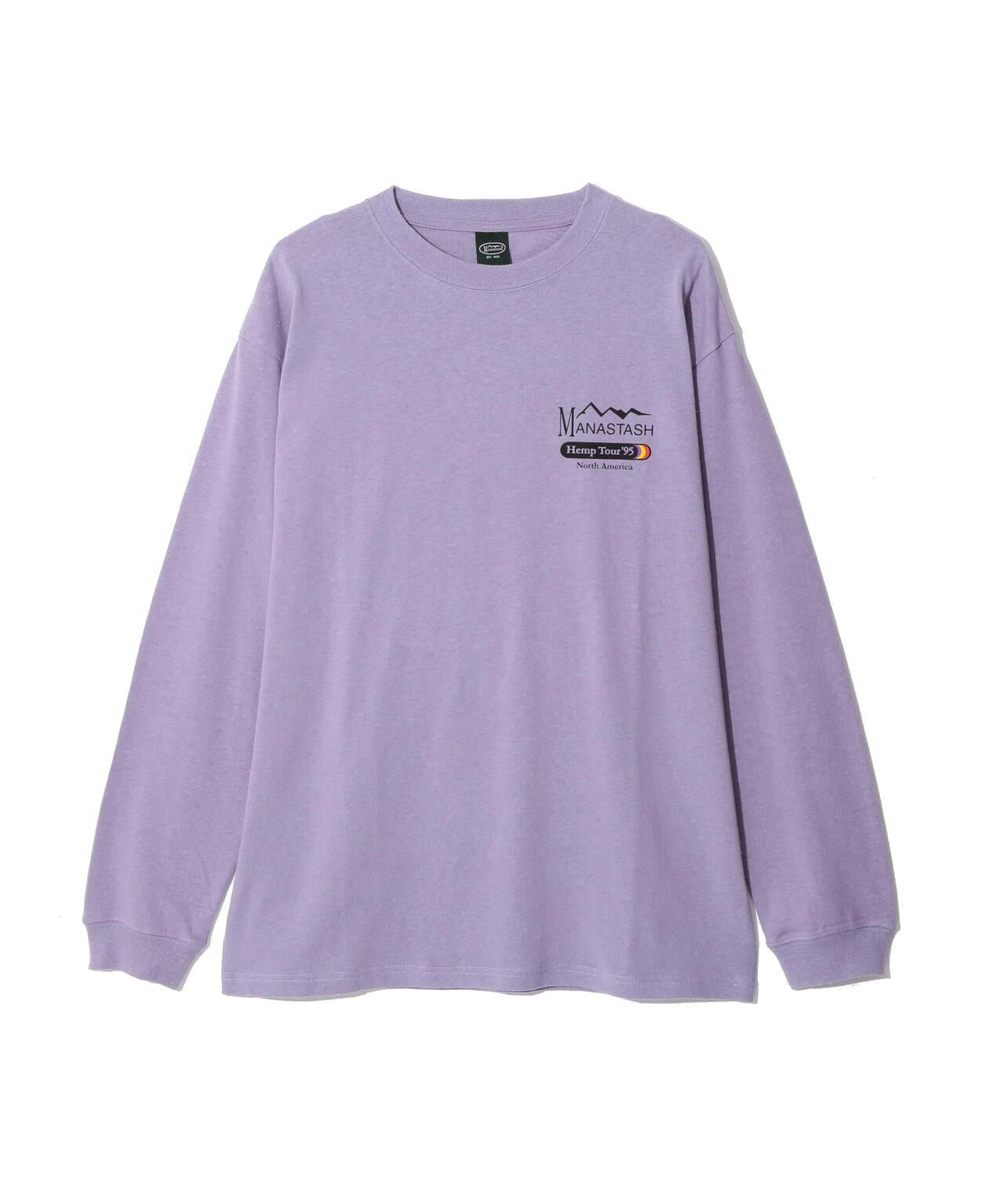 MANASTASH マナスタッシュ HEMP TOUR L/S TEE 長袖T恤