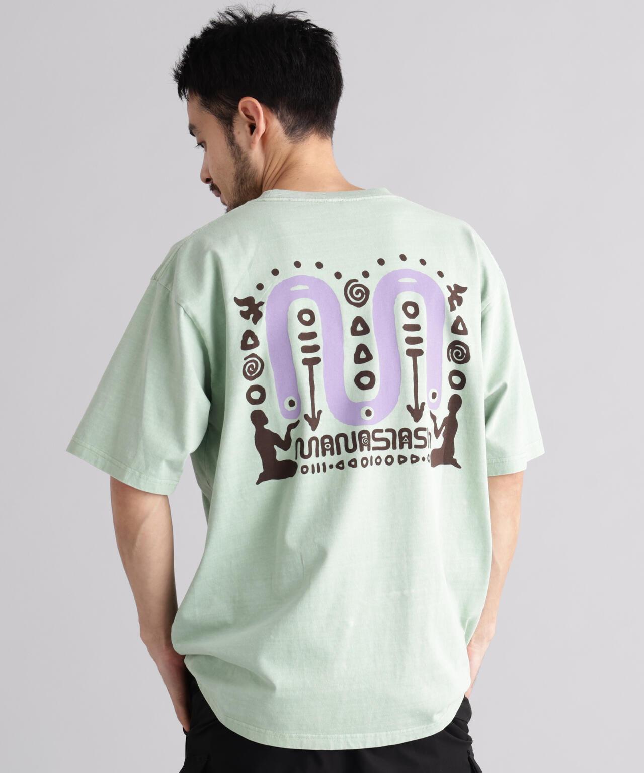 MANASTASH/マナスタッシュ PUMICE TEE SYMBOL 短袖T恤