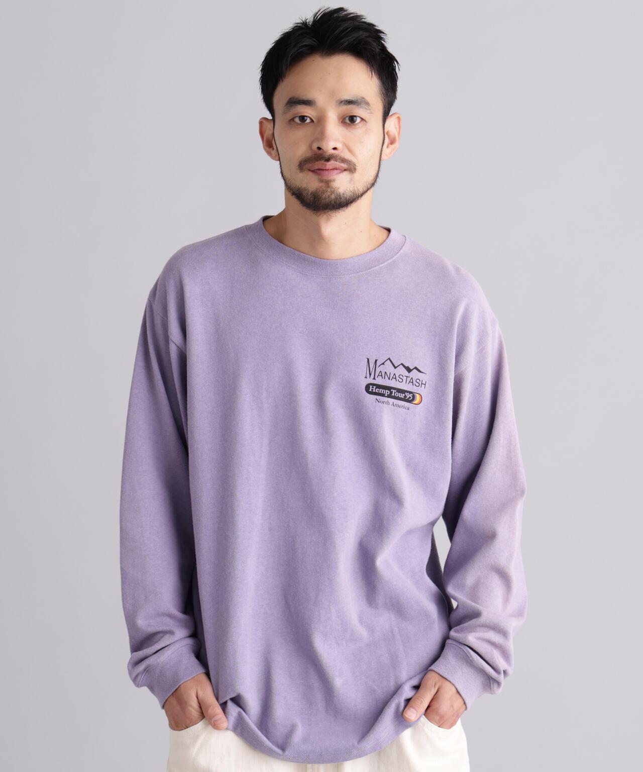 MANASTASH マナスタッシュ HEMP TOUR L/S TEE 長袖T恤
