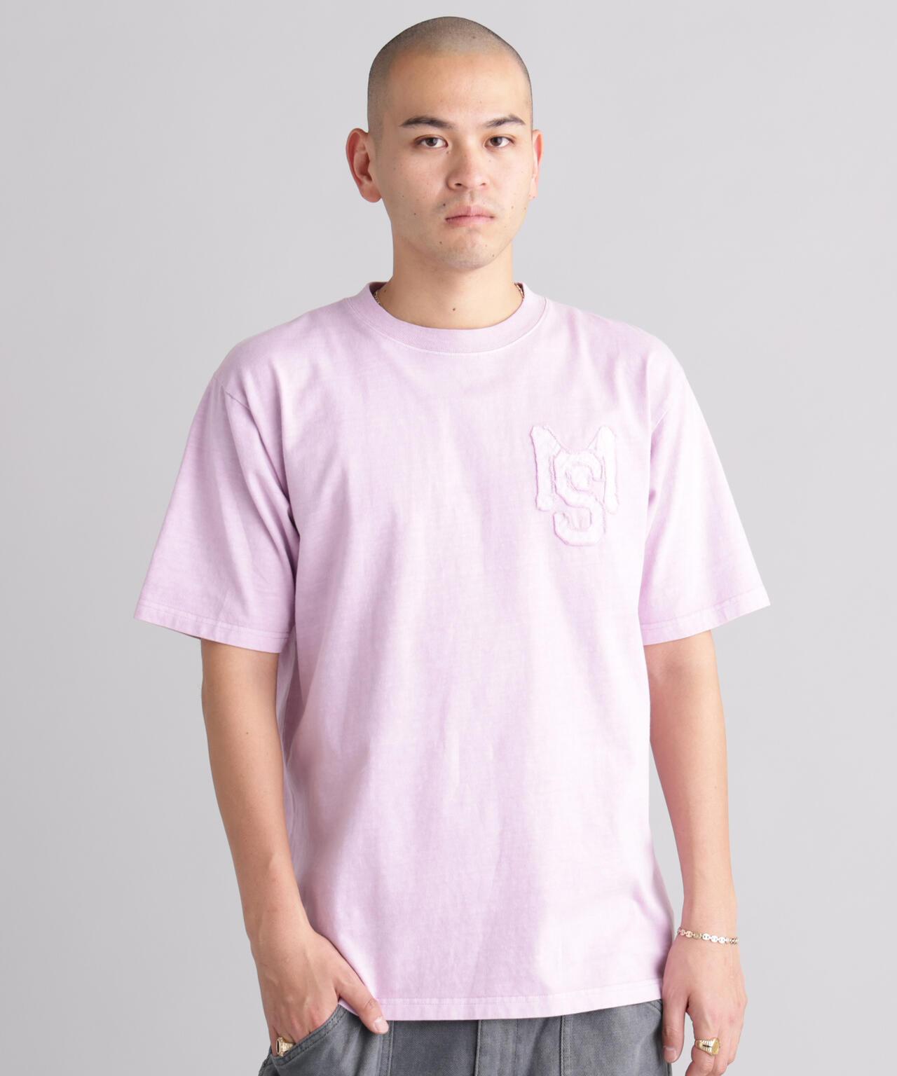 MANASTASH マナスタッシュ PUMICE TEE RAW EDGE LOGO 毛邊Logo設計 T恤