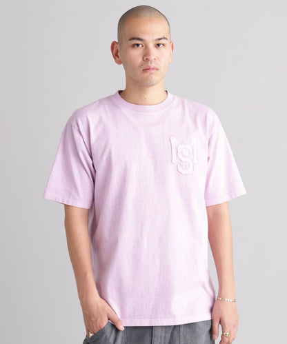 MANASTASH マナスタッシュ PUMICE TEE RAW EDGE LOGO 毛邊Logo設計 T恤