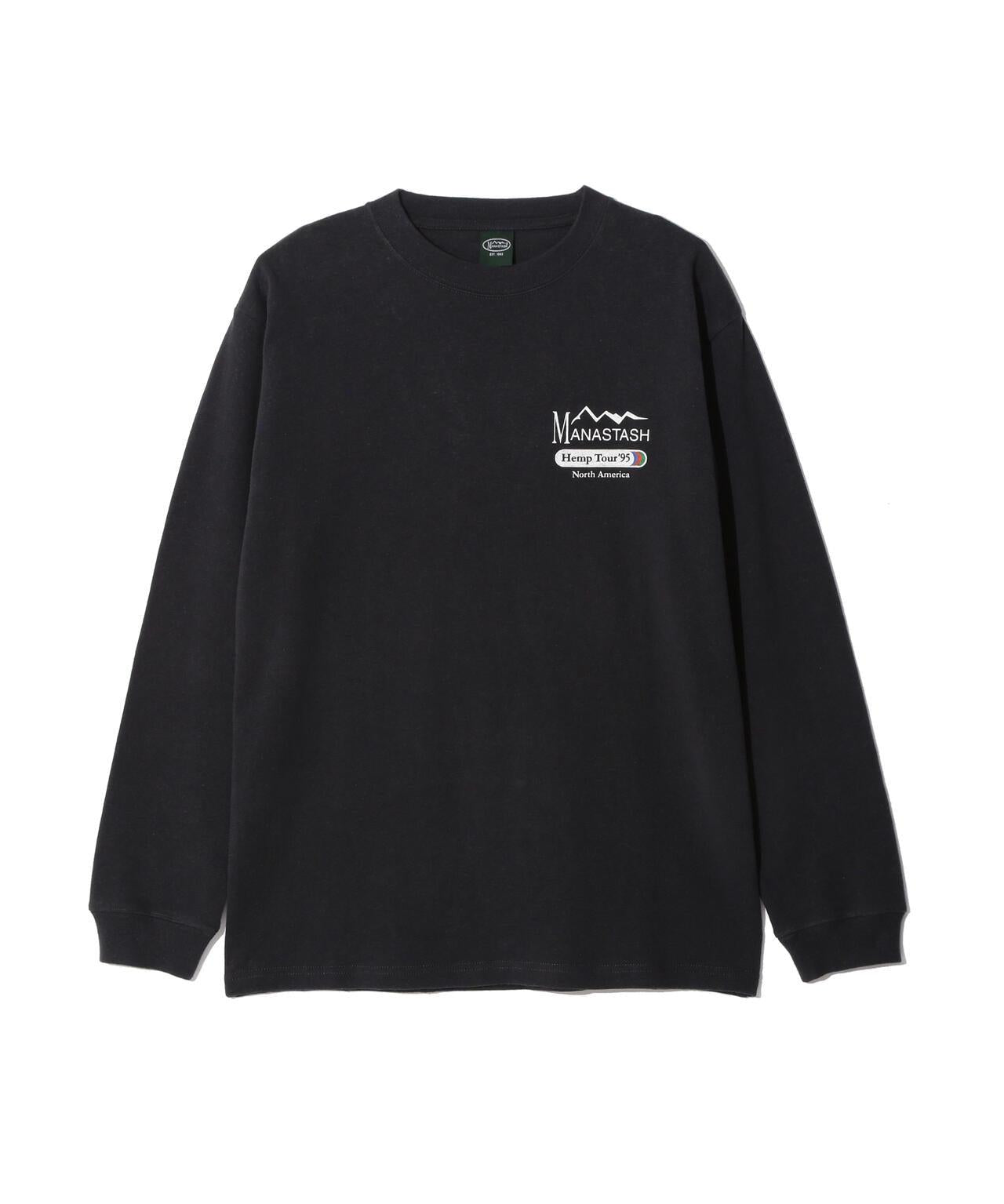 MANASTASH マナスタッシュ HEMP TOUR L/S TEE 長袖T恤