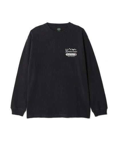 MANASTASH マナスタッシュ HEMP TOUR L/S TEE 長袖T恤
