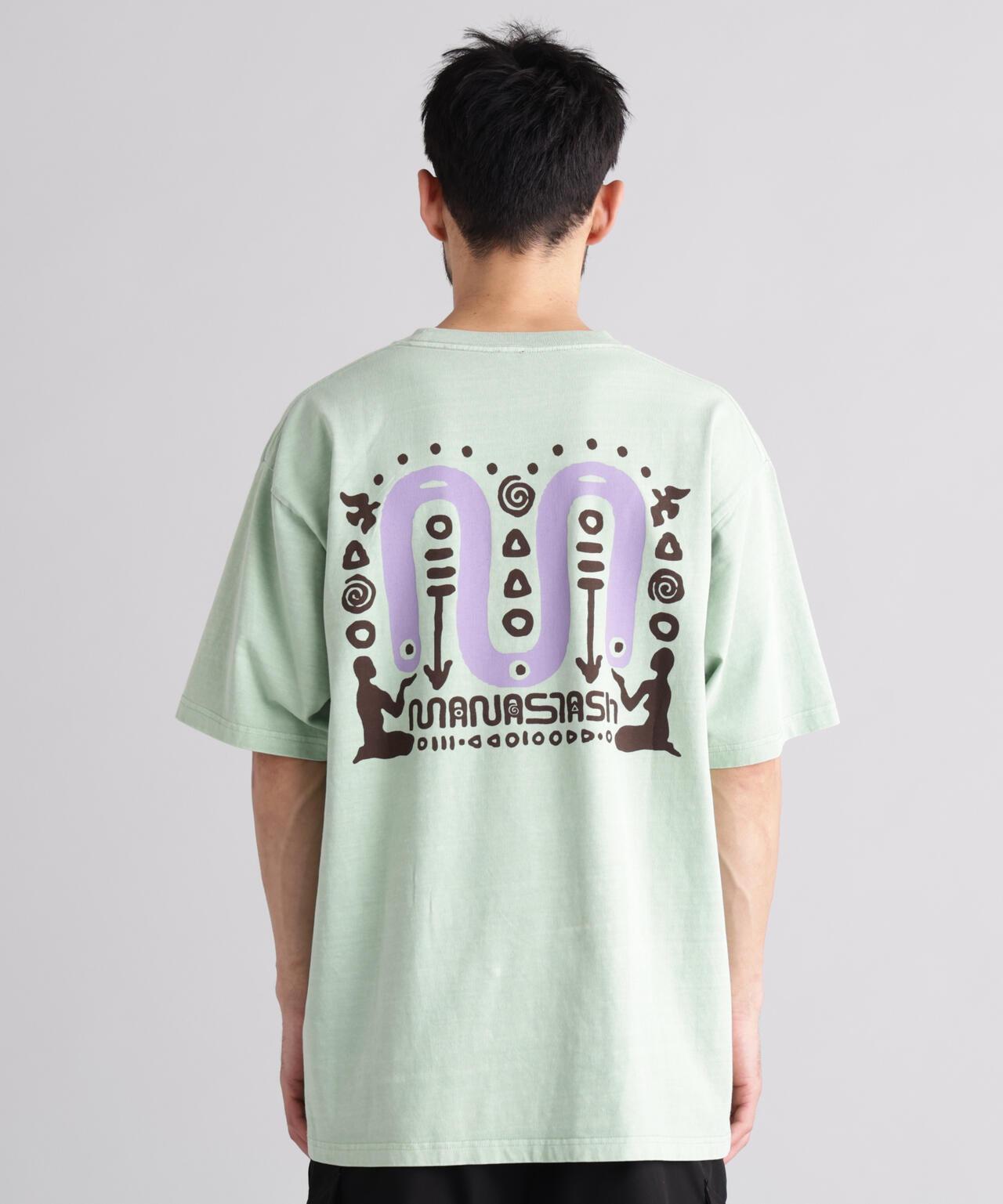 MANASTASH/マナスタッシュ PUMICE TEE SYMBOL 短袖T恤