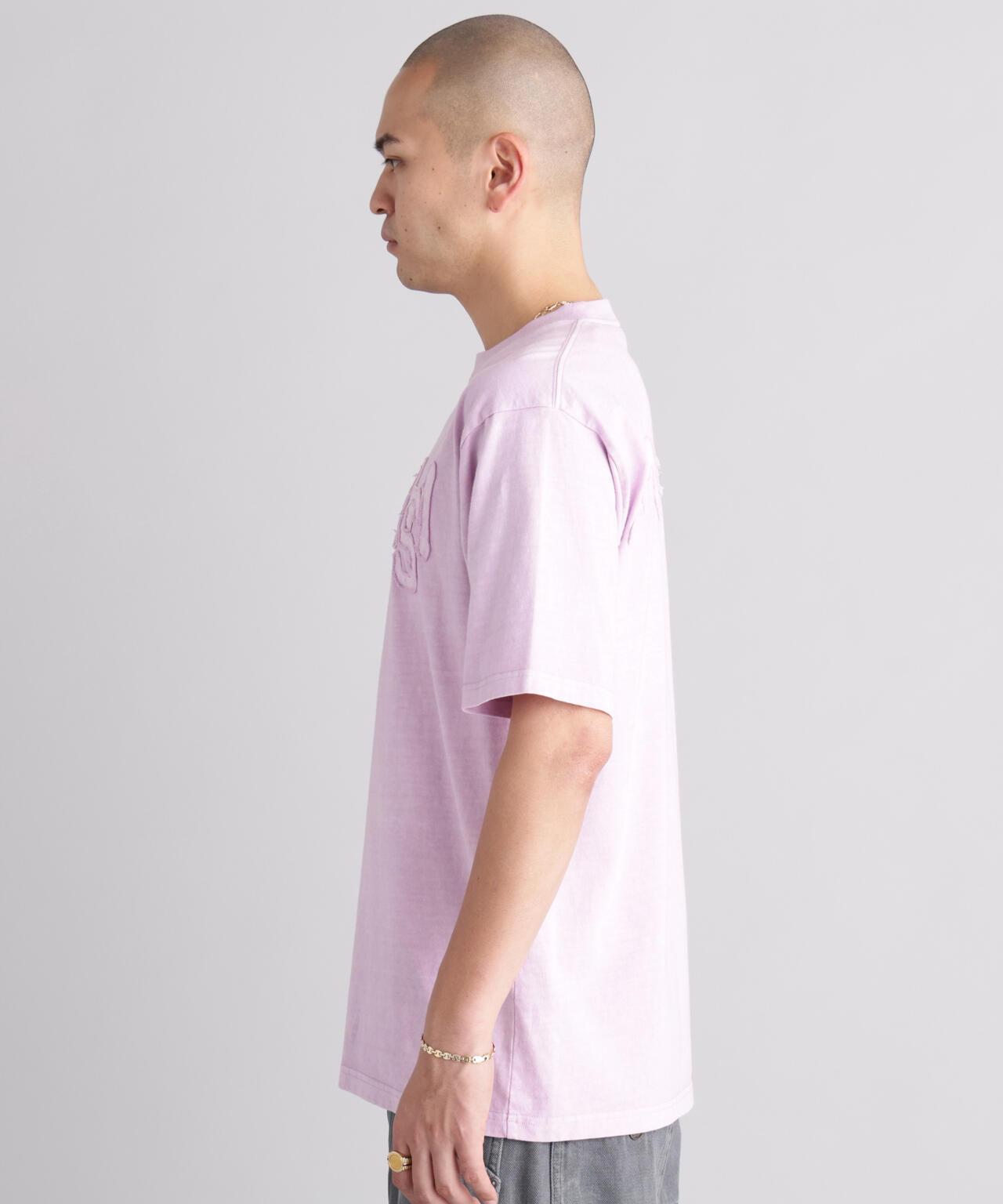MANASTASH マナスタッシュ PUMICE TEE RAW EDGE LOGO 毛邊Logo設計 T恤