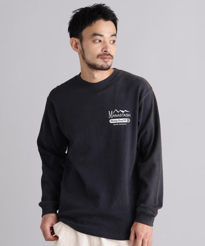 MANASTASH マナスタッシュ HEMP TOUR L/S TEE 長袖T恤