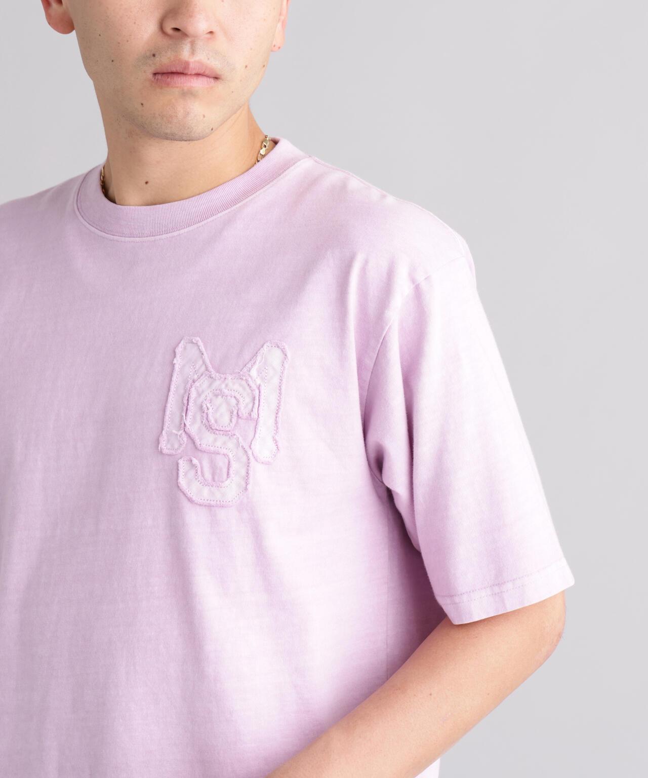 MANASTASH マナスタッシュ PUMICE TEE RAW EDGE LOGO 毛邊Logo設計 T恤