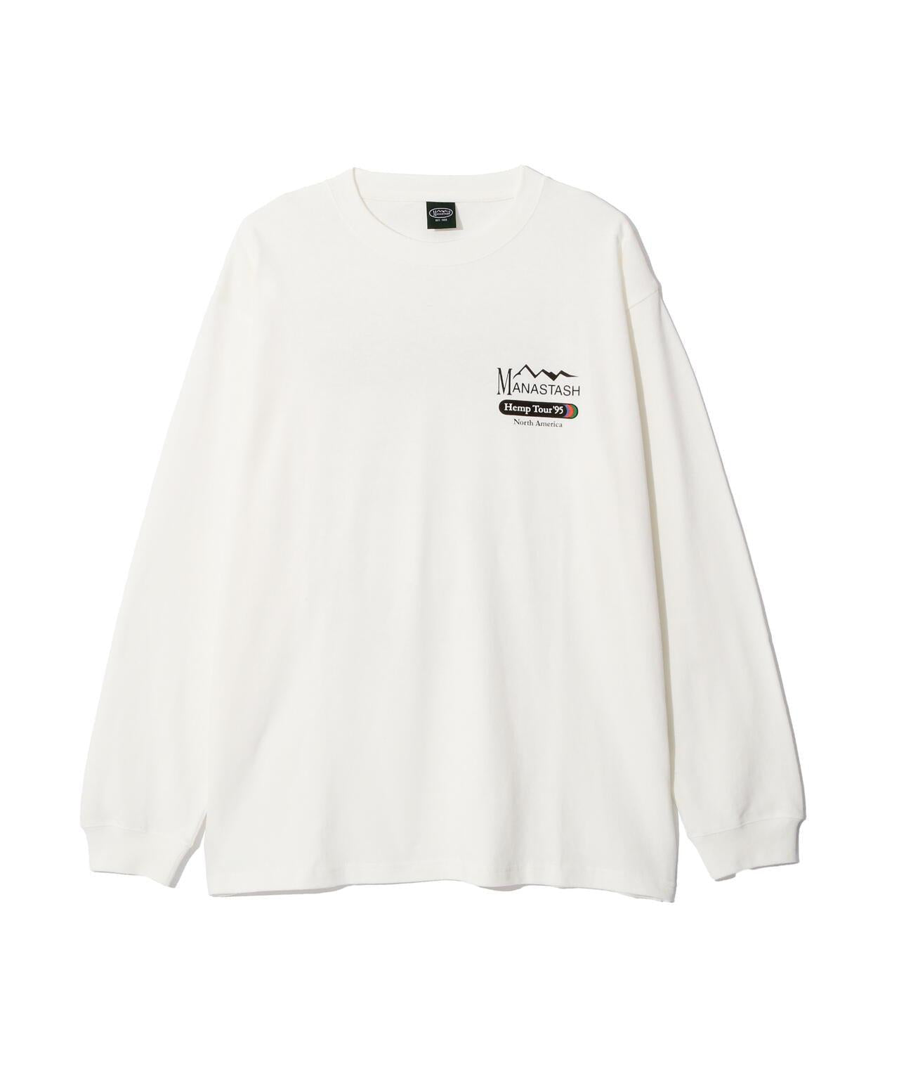 MANASTASH マナスタッシュ HEMP TOUR L/S TEE 長袖T恤