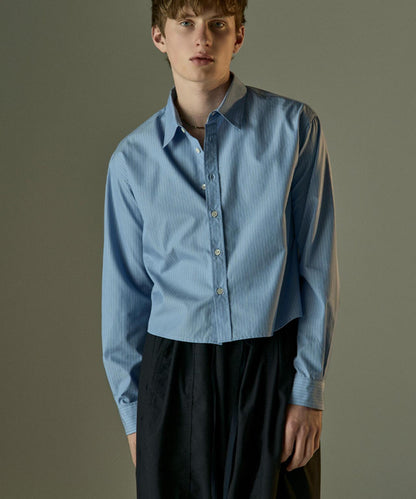條紋短款 STRIPE SHORT SHIRTS 襯衫