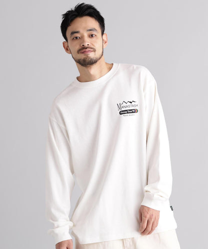 MANASTASH マナスタッシュ HEMP TOUR L/S TEE 長袖T恤