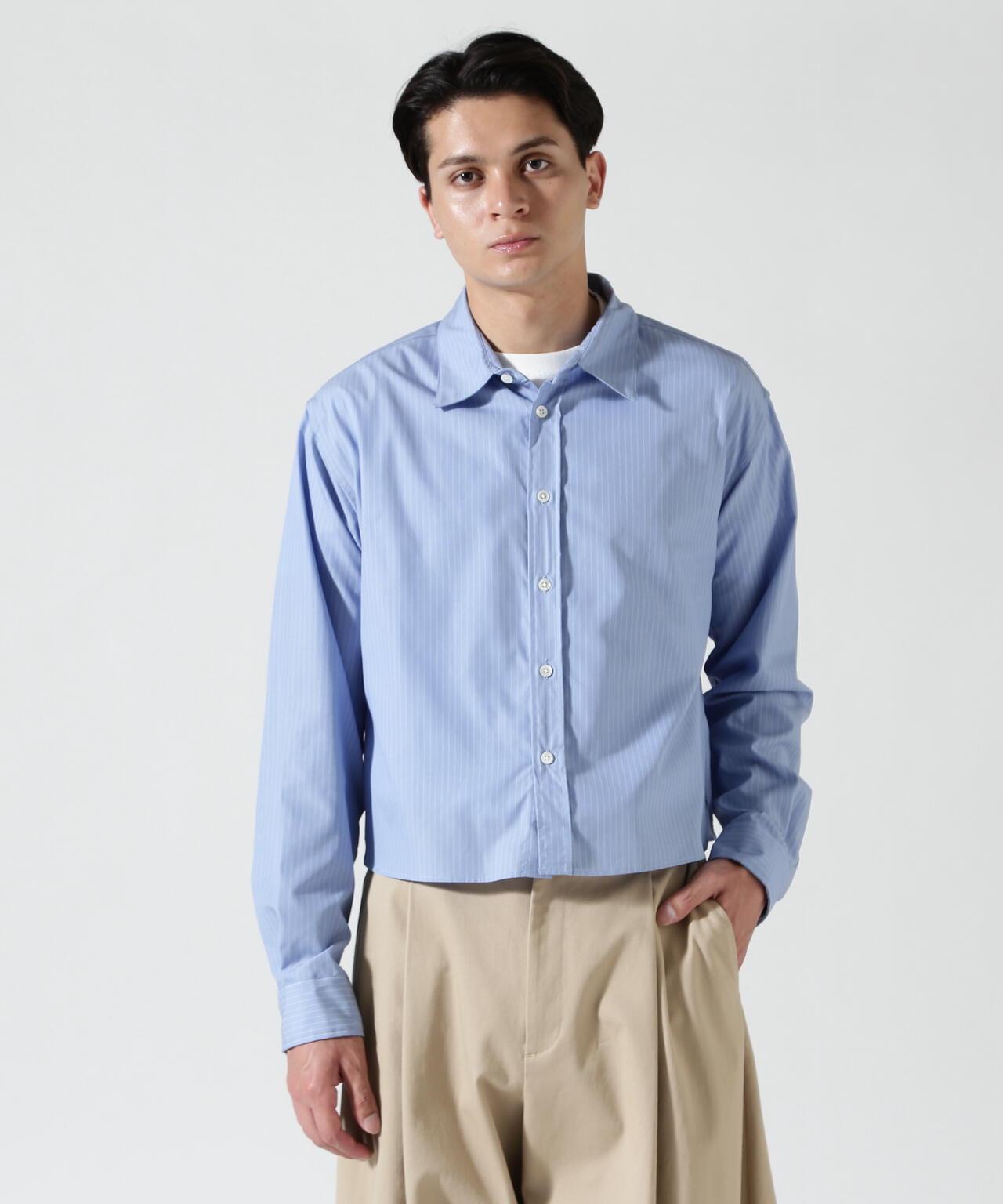 條紋短款 STRIPE SHORT SHIRTS 襯衫