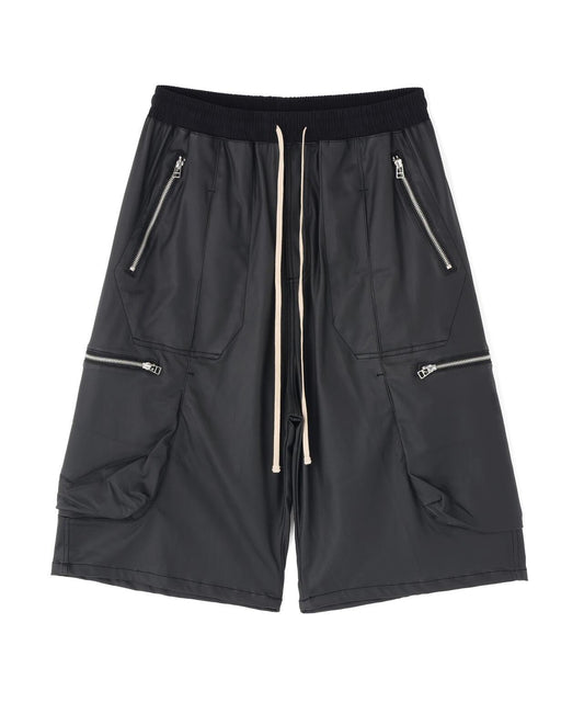 DankeSchon ダンケシェーン COATING BAGGYCARGO SHORTS 塗層寬鬆工裝短褲