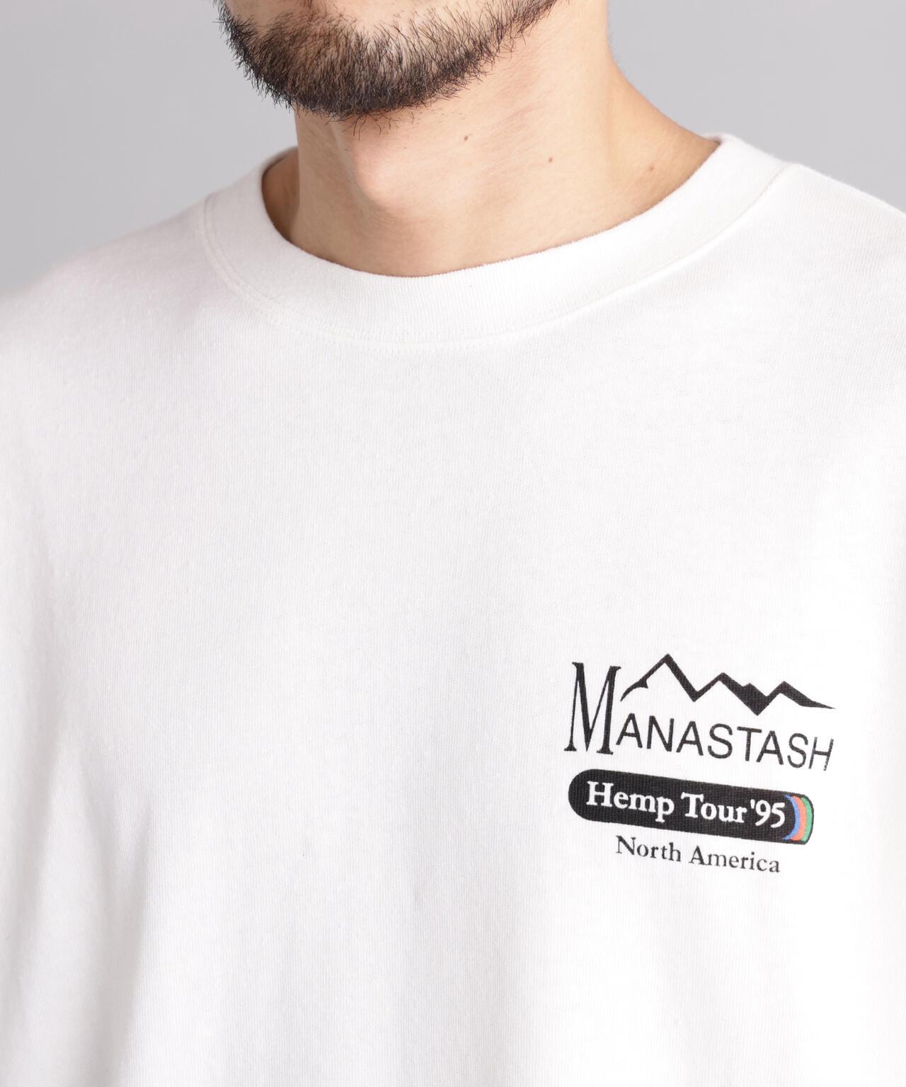 MANASTASH マナスタッシュ HEMP TOUR L/S TEE 長袖T恤