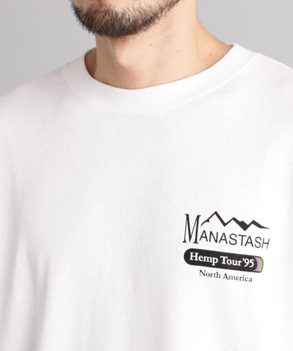 MANASTASH マナスタッシュ HEMP TOUR L/S TEE 長袖T恤
