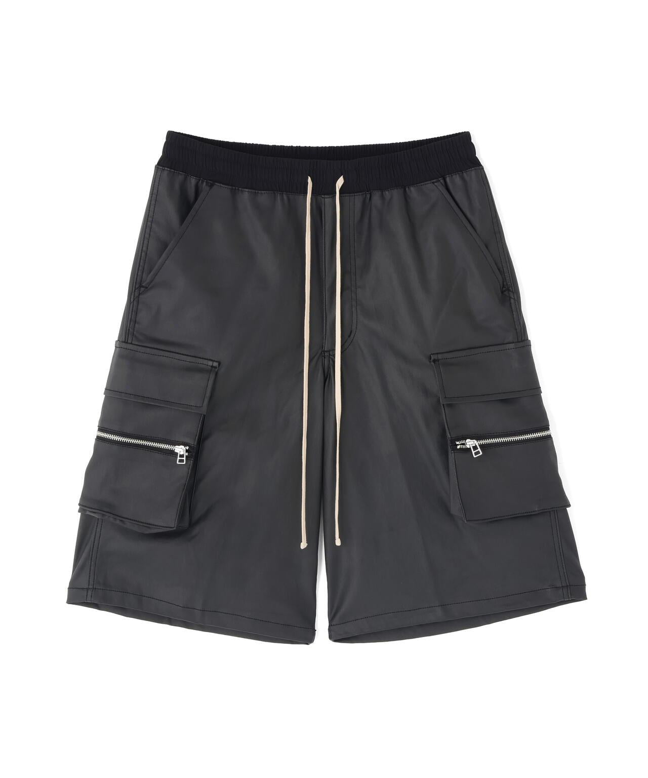 塗層工裝短褲 COATING CARGO SHORTS