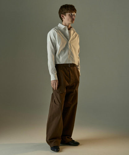 條紋短款 STRIPE SHORT SHIRTS 襯衫