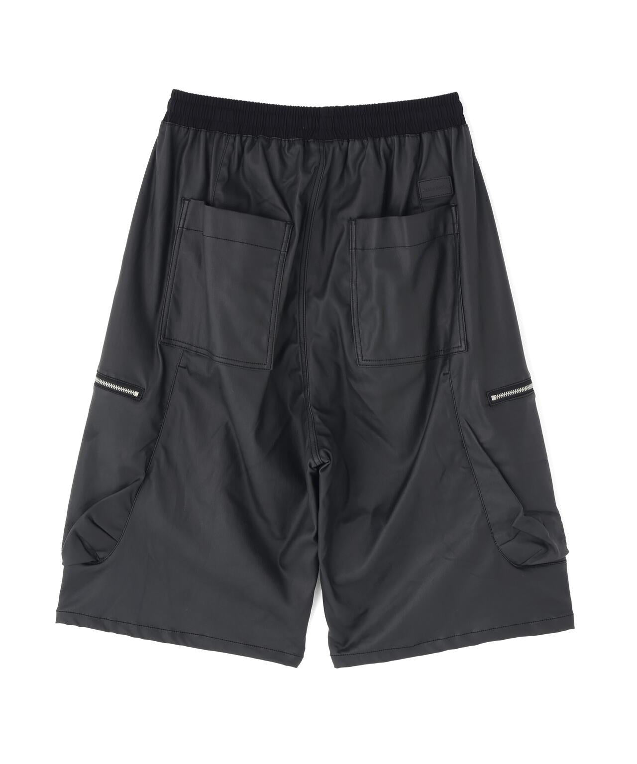 DankeSchon ダンケシェーン COATING BAGGYCARGO SHORTS 塗層寬鬆工裝短褲