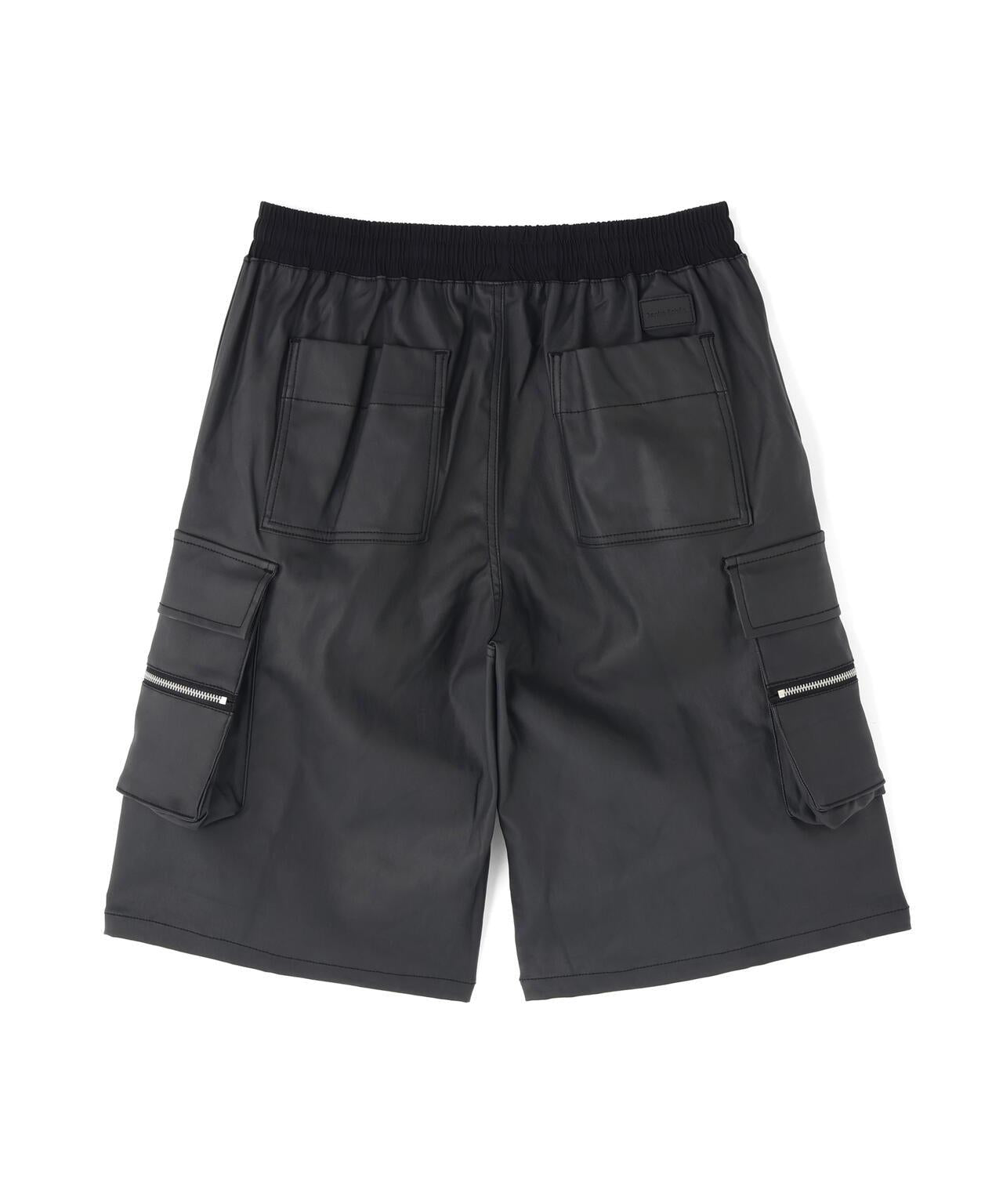 塗層工裝短褲 COATING CARGO SHORTS