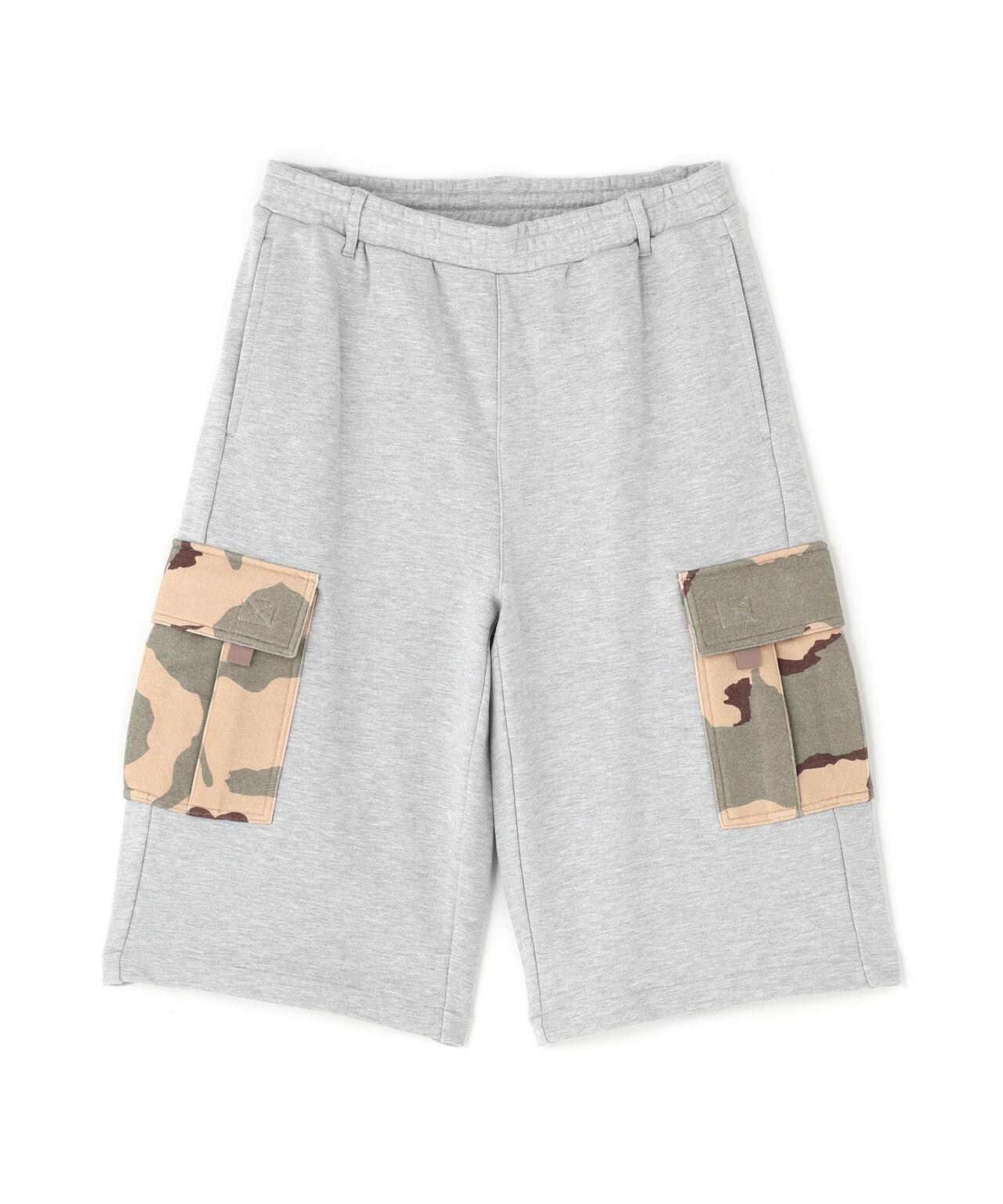 SWEAT CAMO CARGO SHORTS 休閒短褲