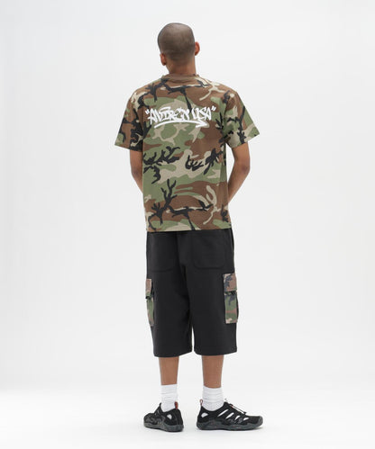 SWEAT CAMO CARGO SHORTS 休閒短褲