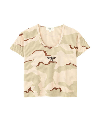 CAMO WAFFLE MINI T-SHIRT T恤 直營店
