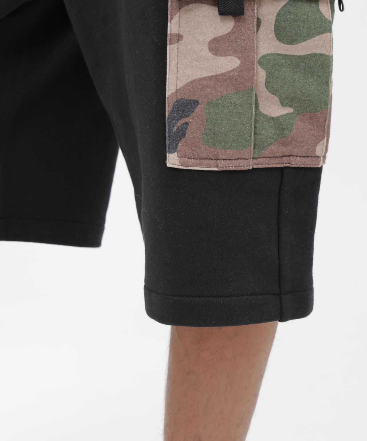 SWEAT CAMO CARGO SHORTS 休閒短褲