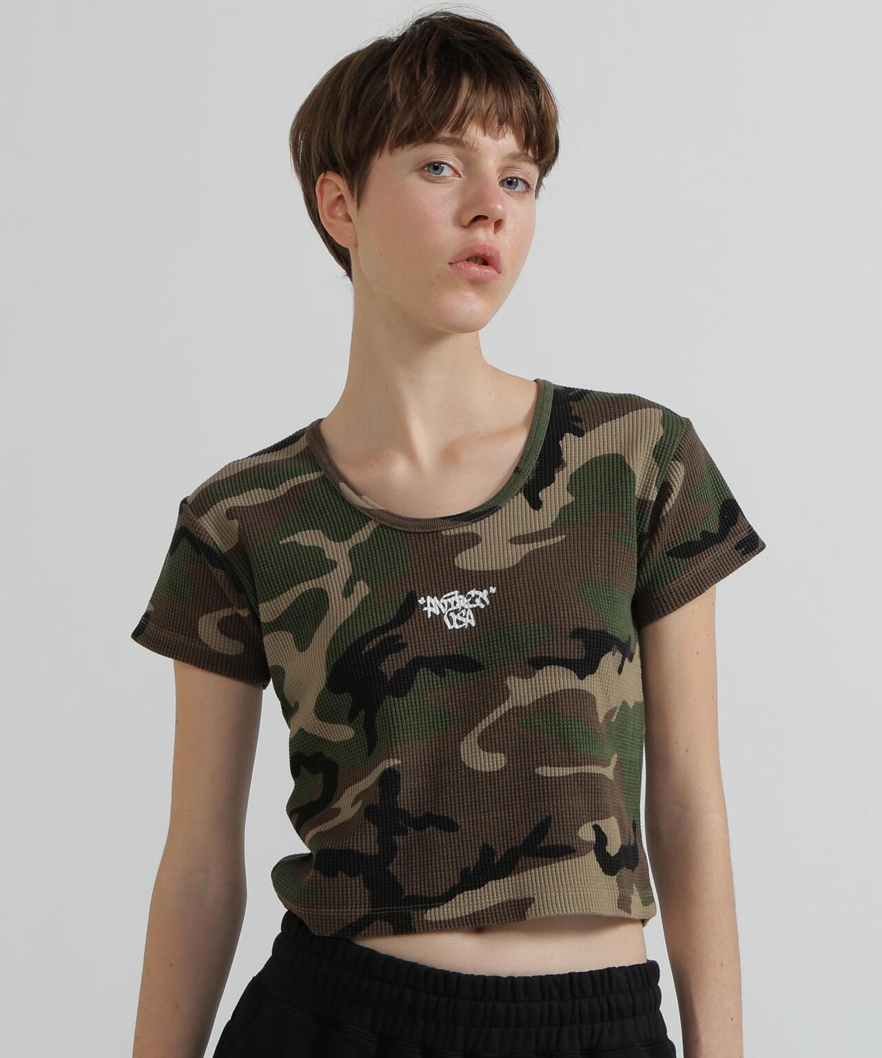 CAMO WAFFLE MINI T-SHIRT T恤 直營店