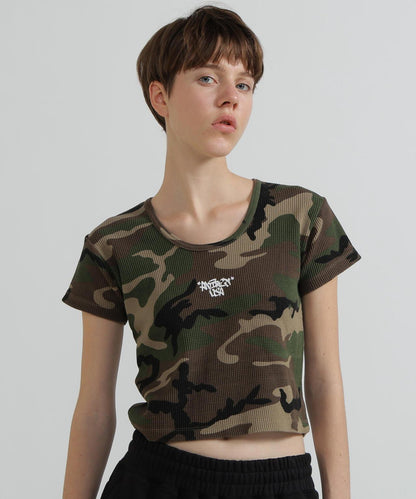 CAMO WAFFLE MINI T-SHIRT T恤 直營店