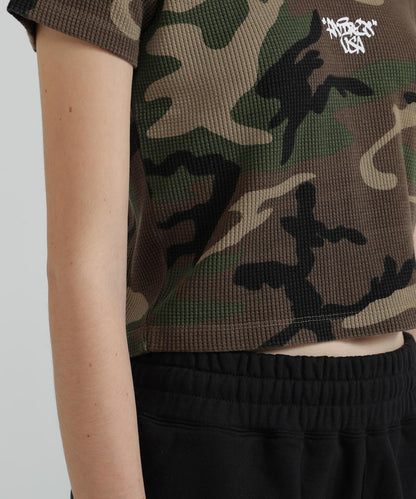 CAMO WAFFLE MINI T-SHIRT T恤 直營店