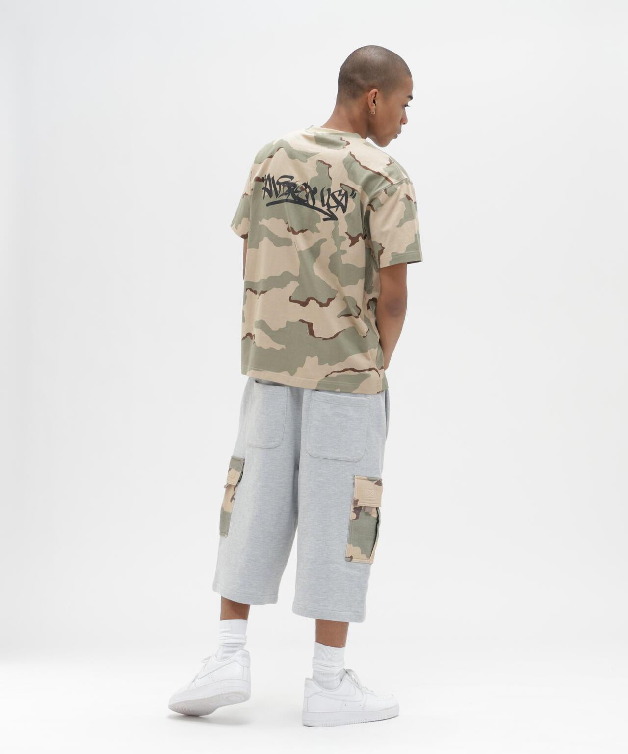 SWEAT CAMO CARGO SHORTS 休閒短褲