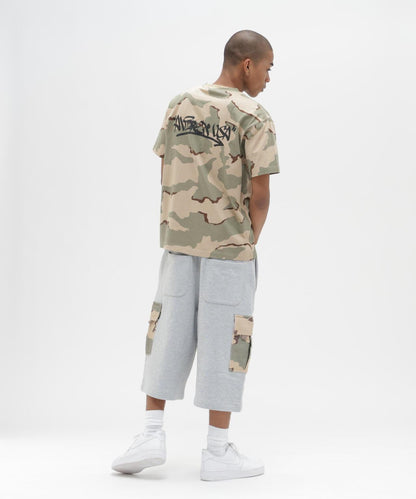 SWEAT CAMO CARGO SHORTS 休閒短褲