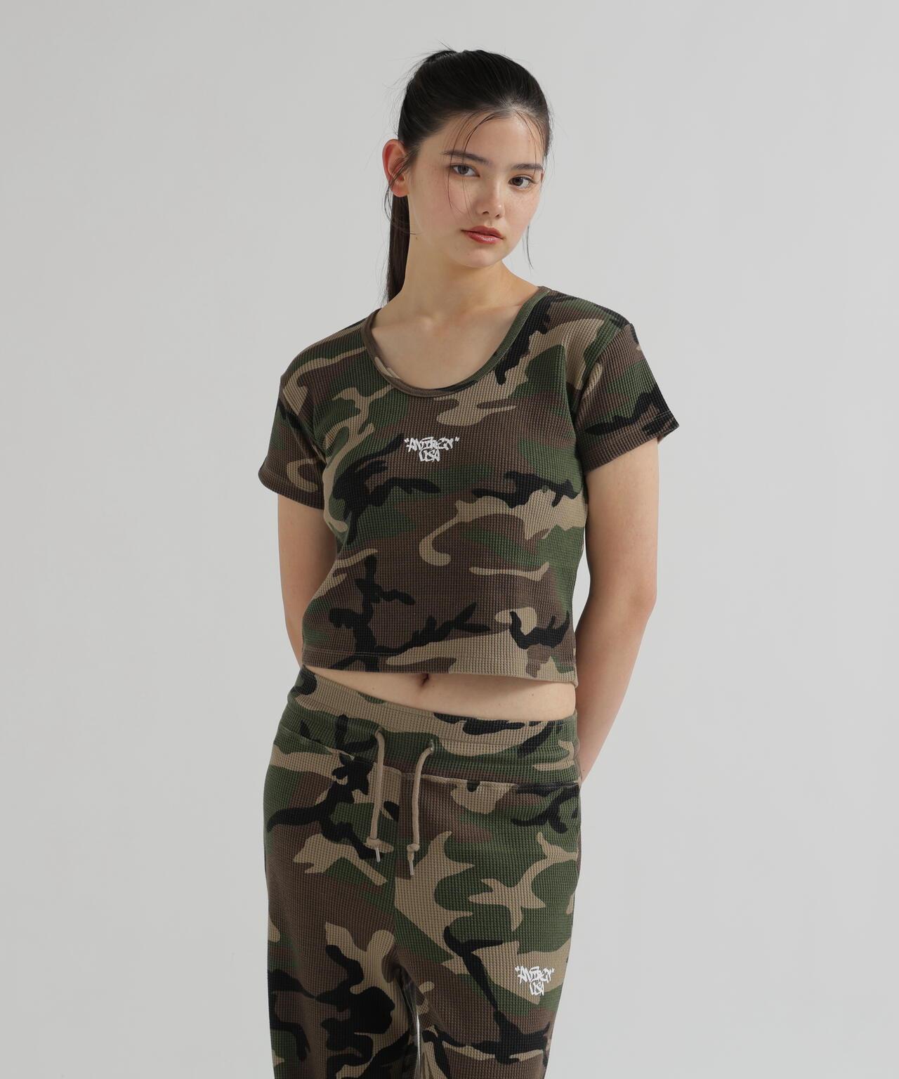 CAMO WAFFLE MINI T-SHIRT T恤 直營店