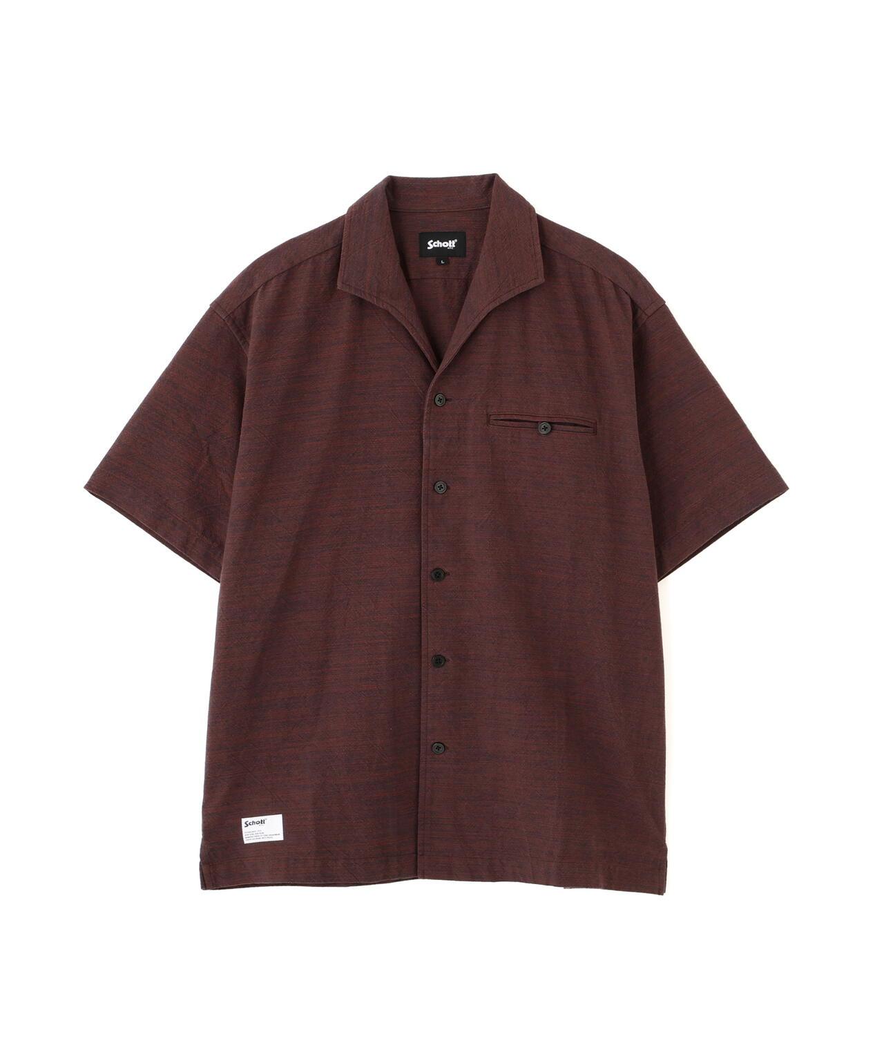 MIX SHARK COLLAR SS SHIRT 混色鯊魚領短袖襯衫
