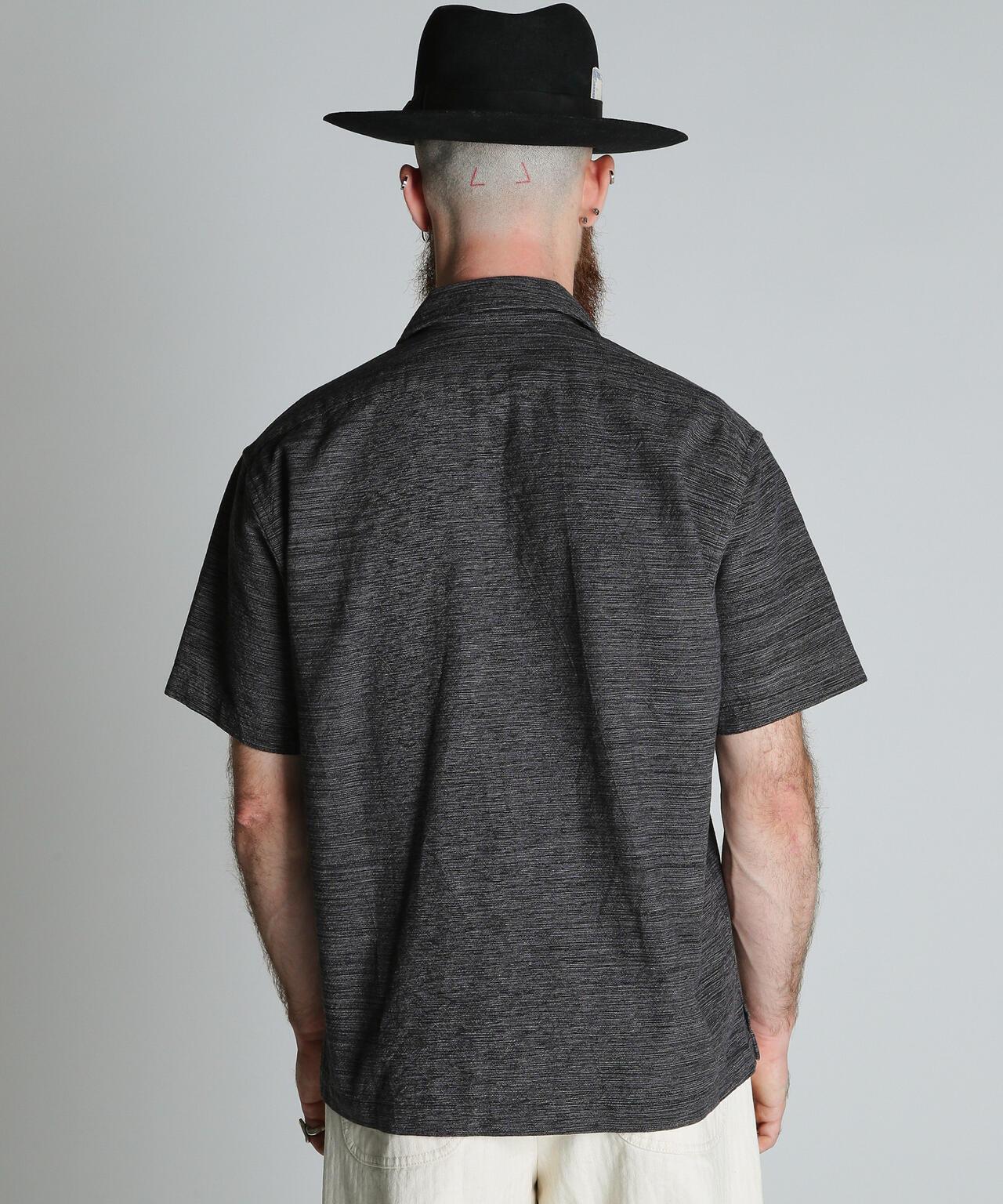 MIX SHARK COLLAR SS SHIRT 混色鯊魚領短袖襯衫