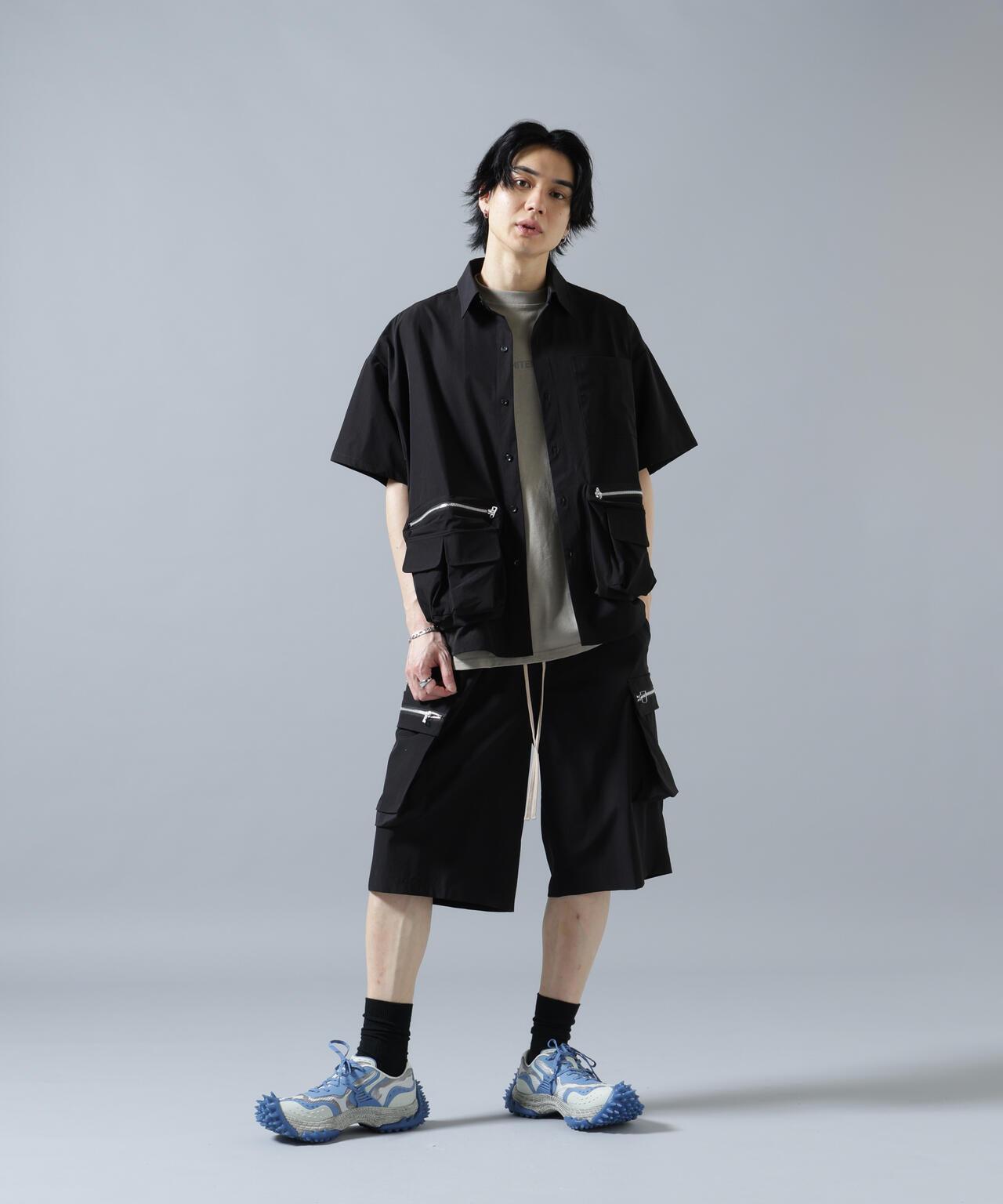 DankeSchon/ダンケシェーン PTWILL ZIP CARGO SHORTS 短褲（&DEPOT限定）