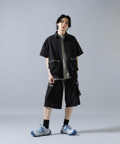 DankeSchon/ダンケシェーン PTWILL ZIP CARGO SHORTS 短褲（&DEPOT限定）
