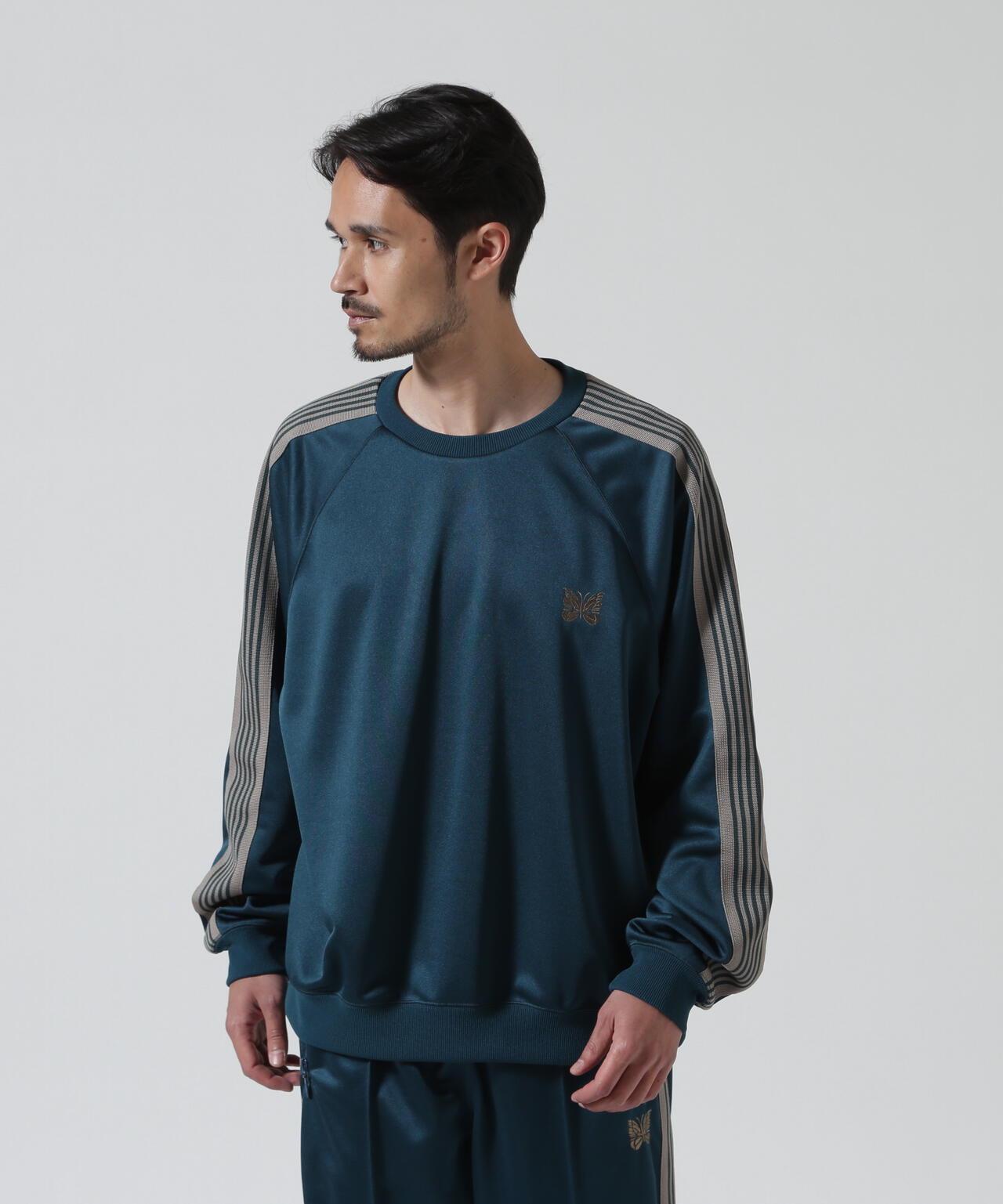 Needles/ニードルズ Track Crew Neck Shirt - Poly Smooth 上衣
